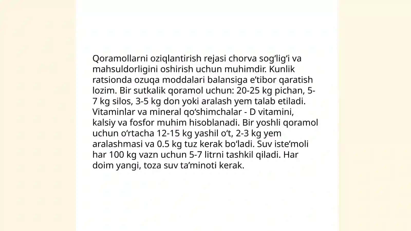 FERMIR XÒJALIGIDA QORAMOLLARNING YETSHTRILISHI 4