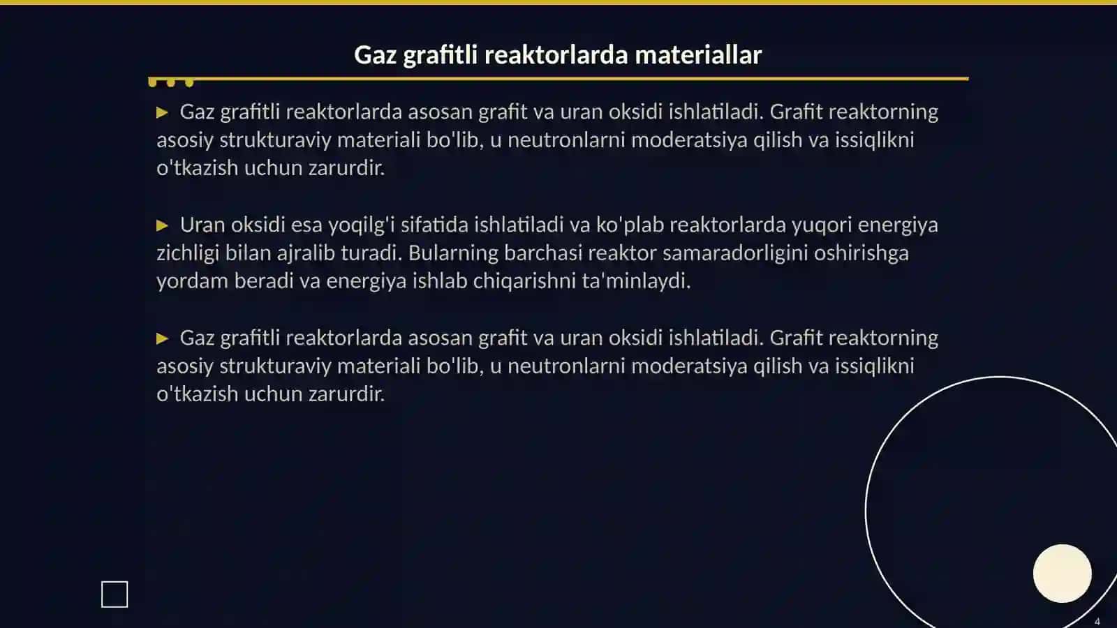 Gaz grafitli reaktorlar 4