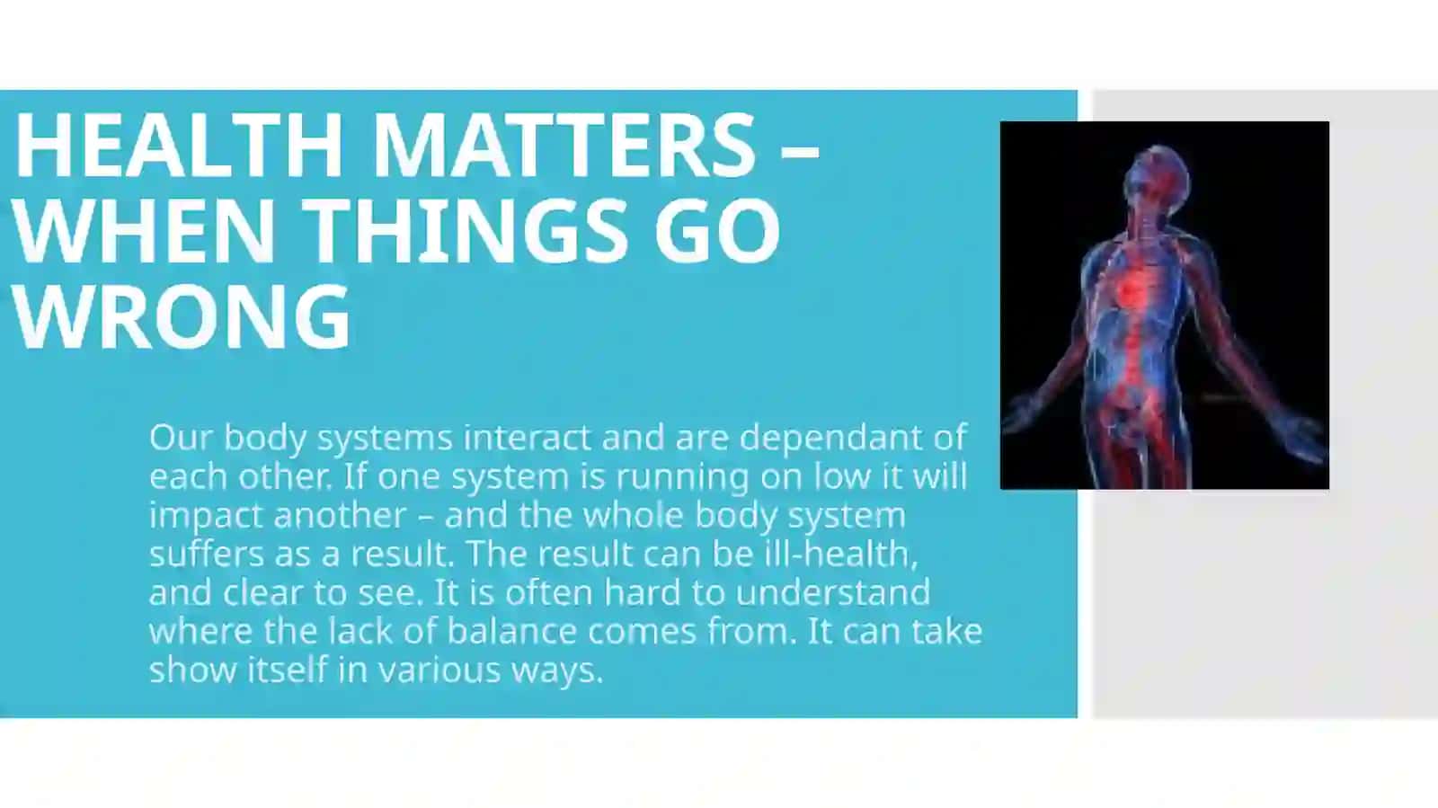 Health Matters 4