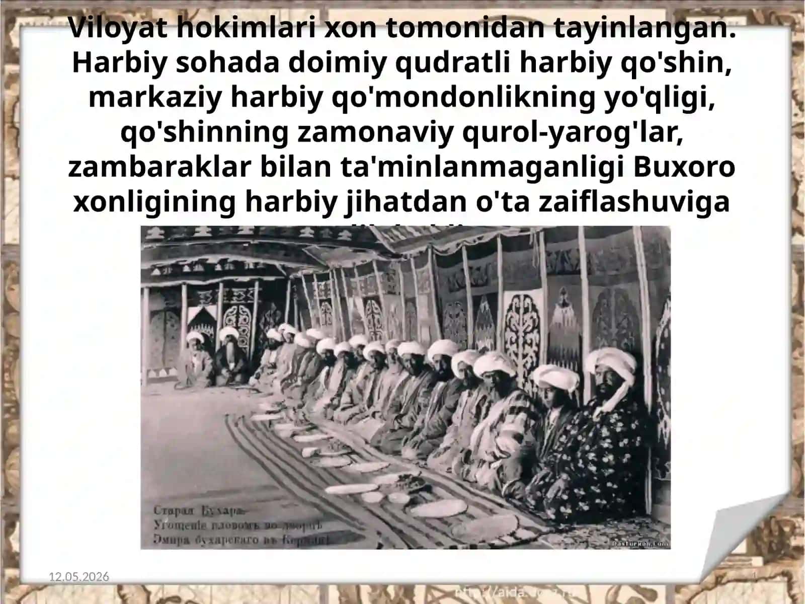 Ashtarxoniylardavrida ijtimoiy-iqtisodiy hayot 4