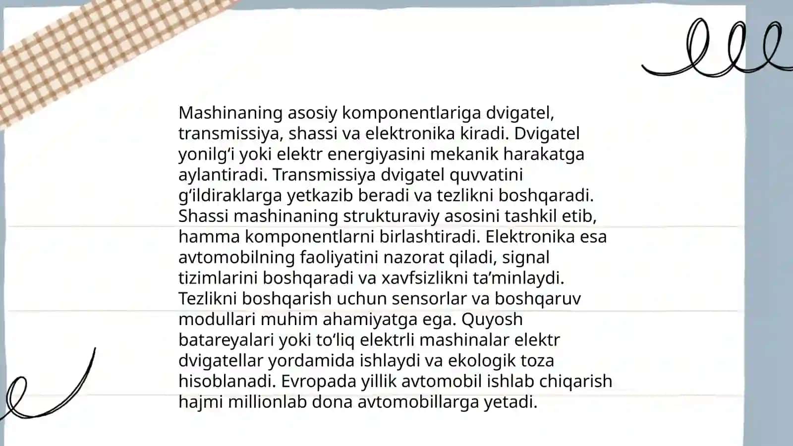 Beninger piltalab tandalash mashinasining tuzilishi,mexanizmlari va unumdorligini hisoblash 4