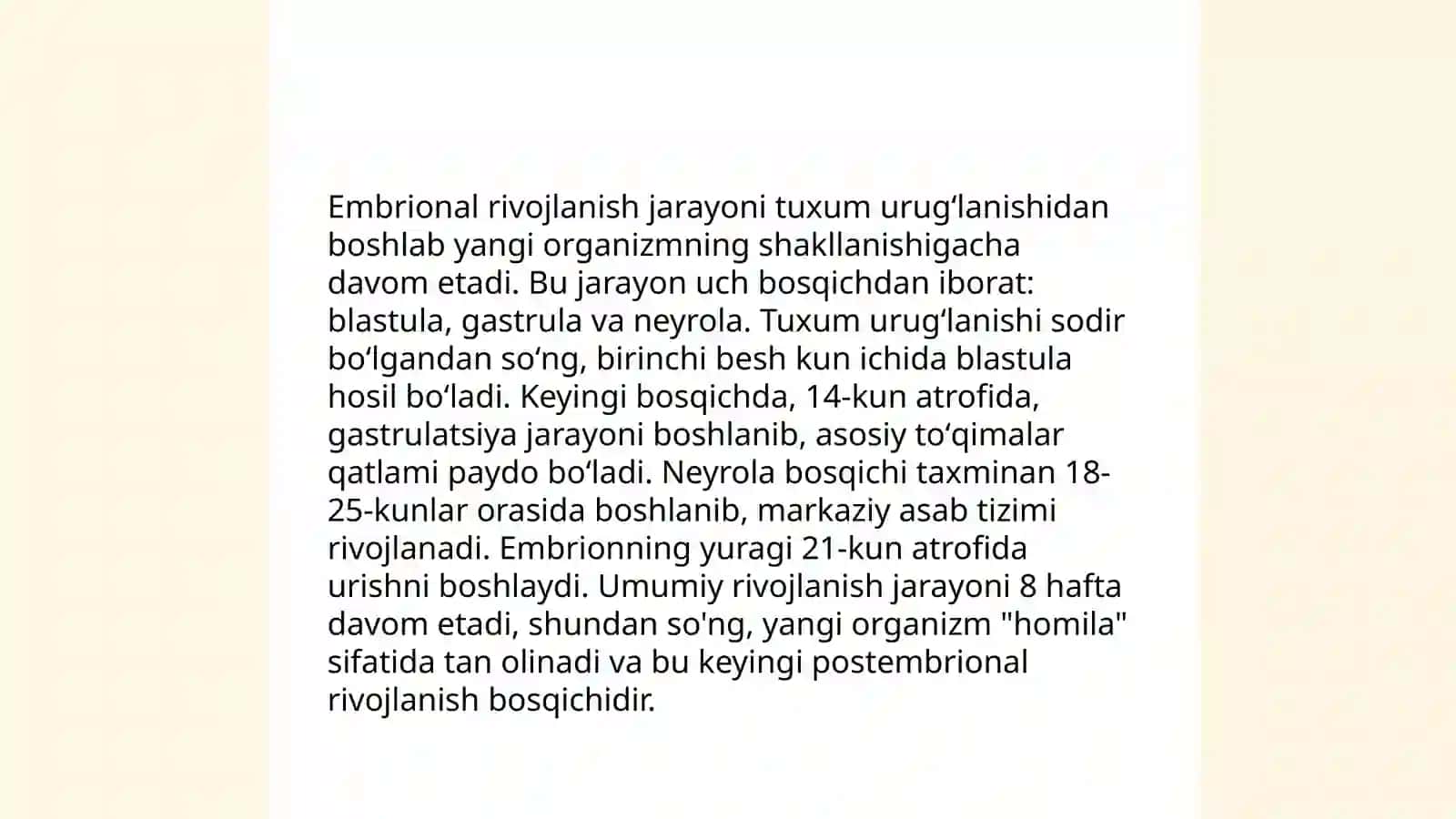 Reptiliyalarning individual rivojlanish xususiyatlari 4