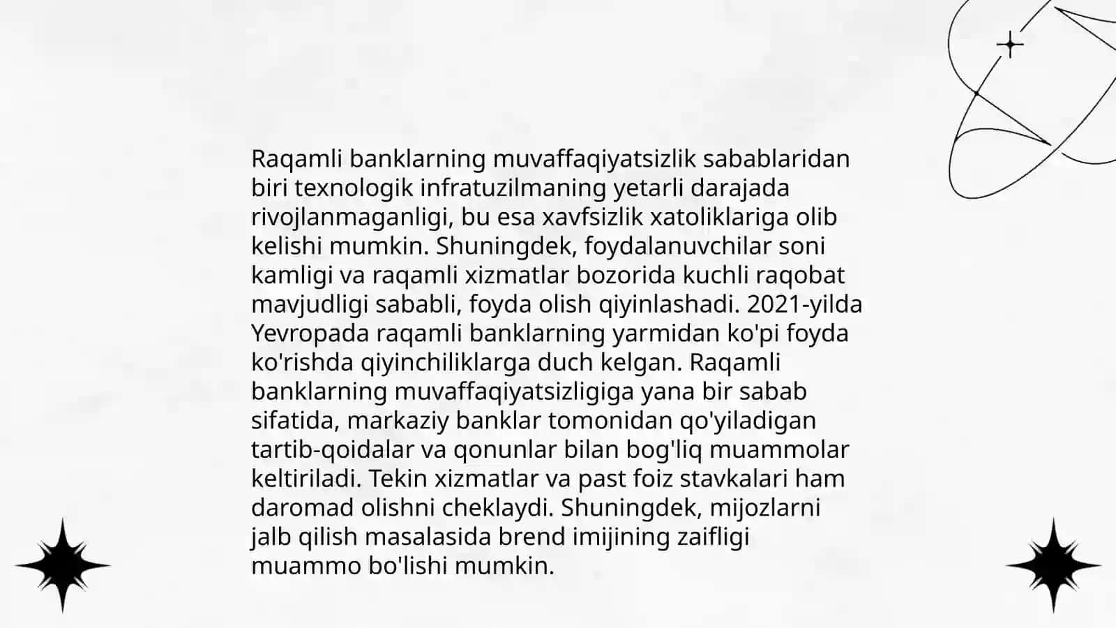Raqamli bank bozoridagi muvaffaqiyatsizlik va samaradorlik 4