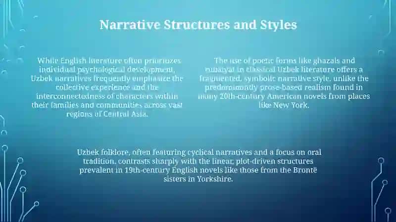Uzbek CULTURES AND English cultures in literature 4