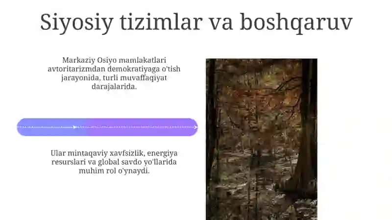 Òrta Osiyo davlatlarining dunyo siyosiy va iqtisodiy tizimida tutgan òrni 4