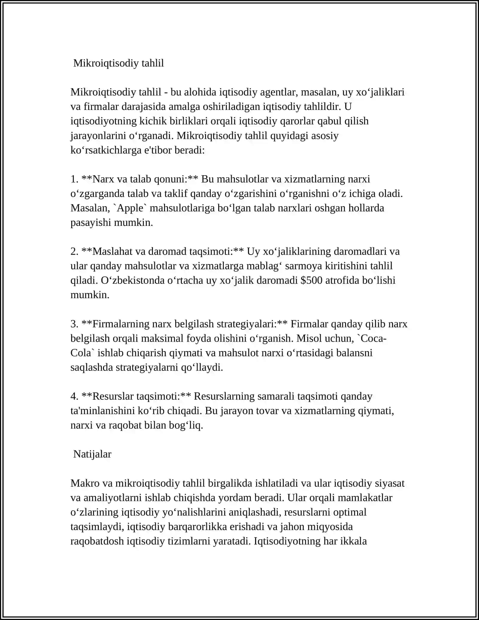 IQTISODIY TAHLIL TURLARI VA USULLARI 4