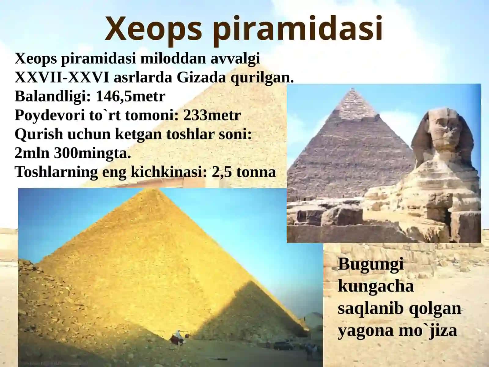Qadimgidunyoningyettimo`jizasi 4