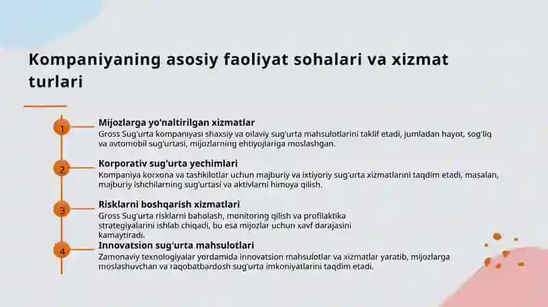 Gross Sug'urta Kompaniyasi 4