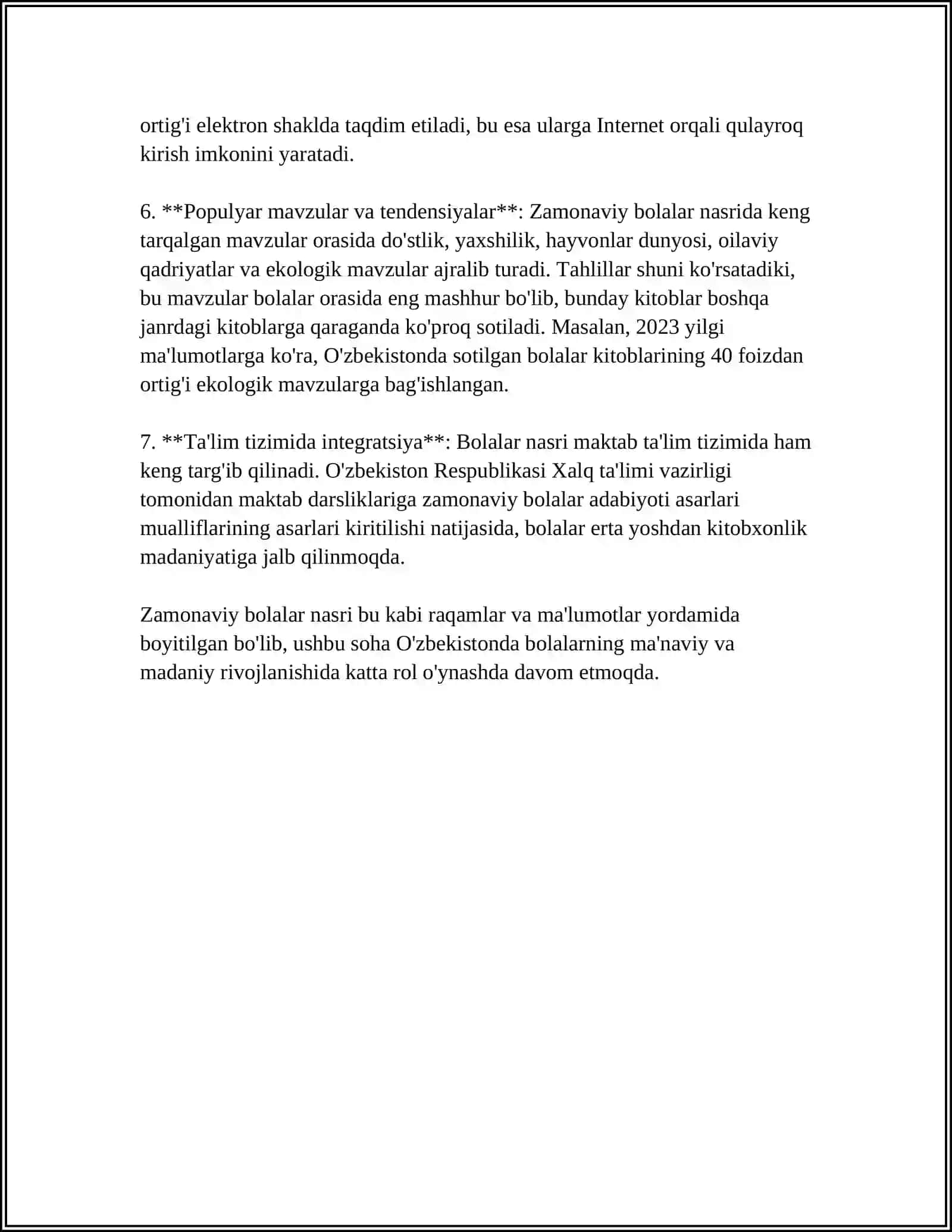 Zamonaviy bolalar adabiyoti 4