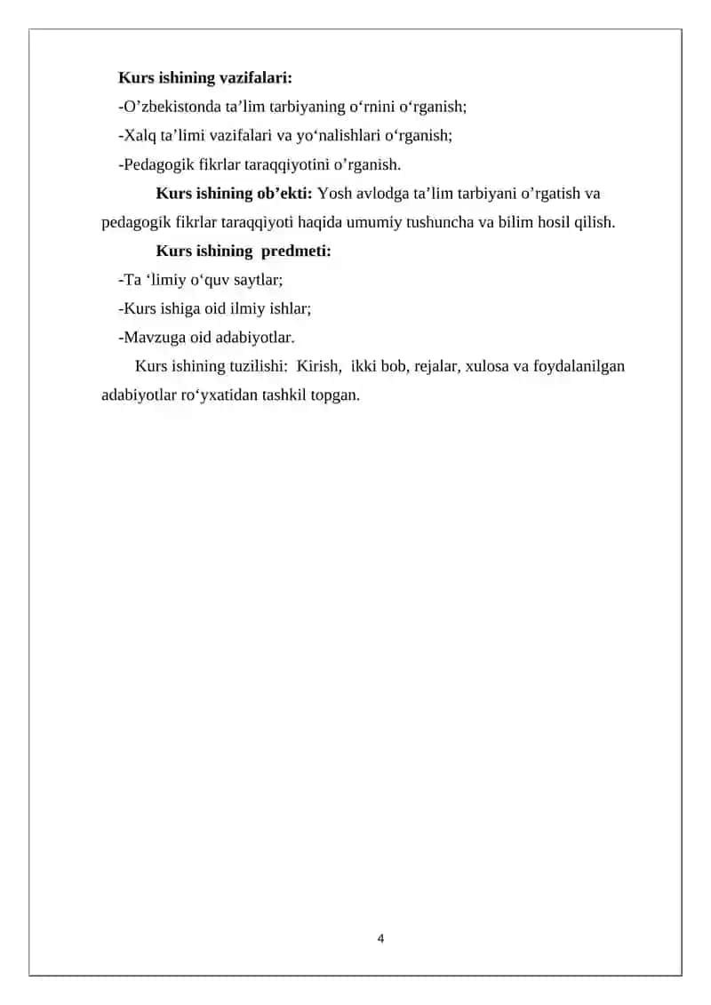 MUSTAQIL O’ZBEKISTON RESPUBLIKASIDA XALQ TA’LIMI TIZIMI VA PEDAGOGIK FIKRLAR TARAQQIYOTI 4