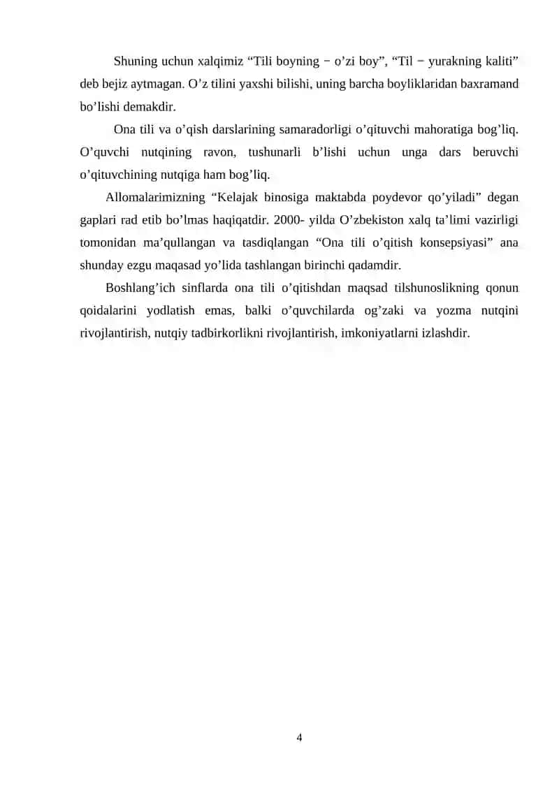 Boshlang’ich sinf o’qish darslarida maqol va topishmoqlardan foydalanish 4
