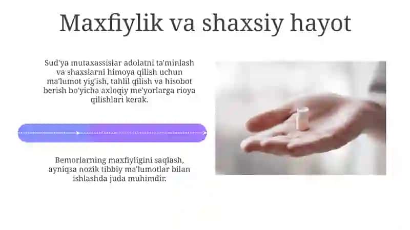 Sud-tibbiy ekspertizada etika masalalari 4