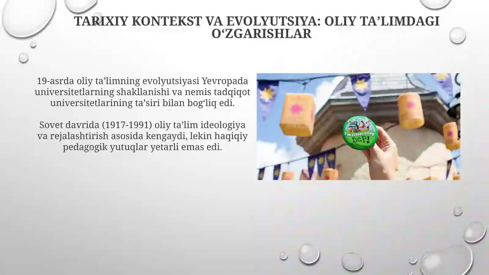 Oliy ta'lim balonlari jarayonlari 4