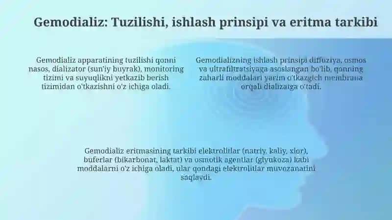 Kolloid sistemalarni dializ yōli bilan tozalash 4