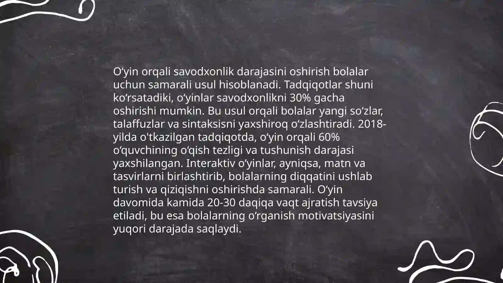 Shodiqulova Mashhura ona tili óqish metodikasi 1-mustaqil ish 4