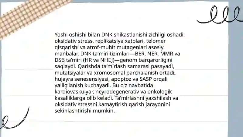 Qarish fiziologiyasi 4