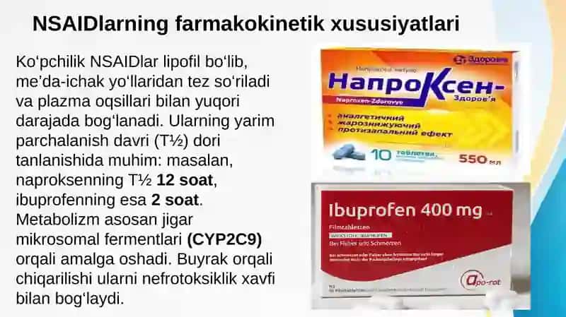 Artrit, artralgiya va belda og'riq sindromlarida dori vositalarini ratsional qo'llashga klinik-farmakologik yondashuv 4