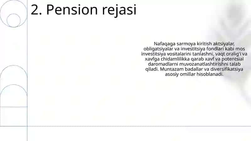 Moliyaviy prognozlar 4