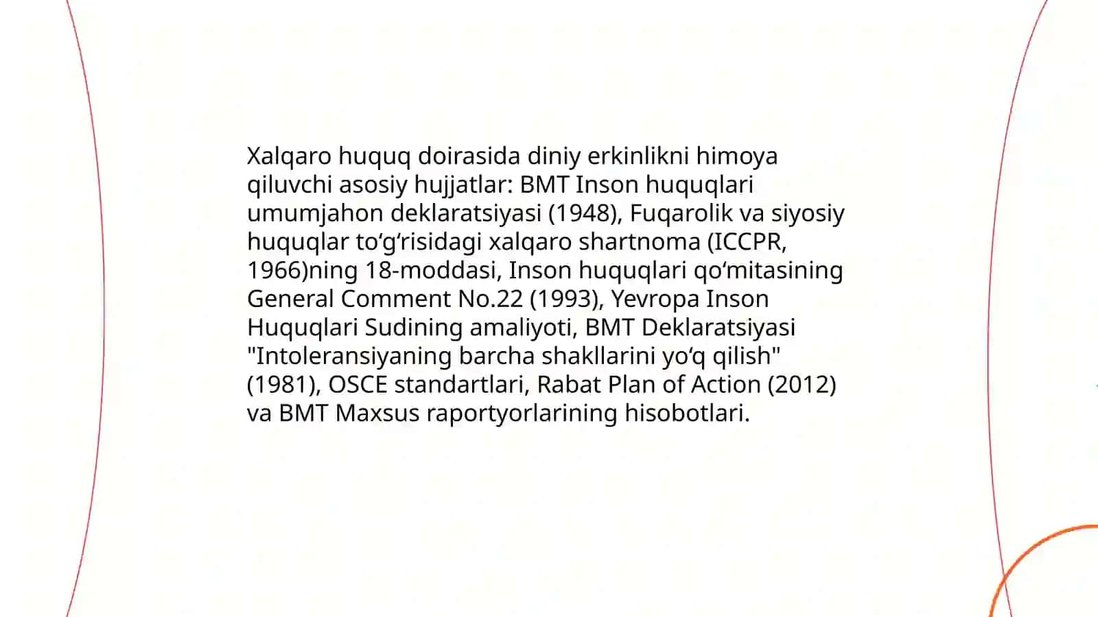 Diniy e’tiqod va inson huquqlari: zamonaviy nazariy asoslar 4