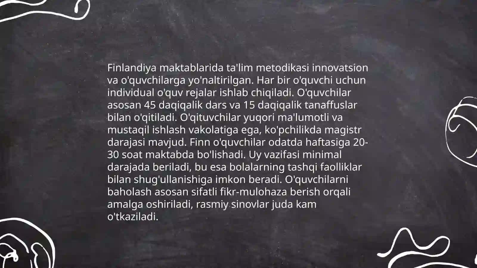 Finlandiya ta'lim tizimi 4