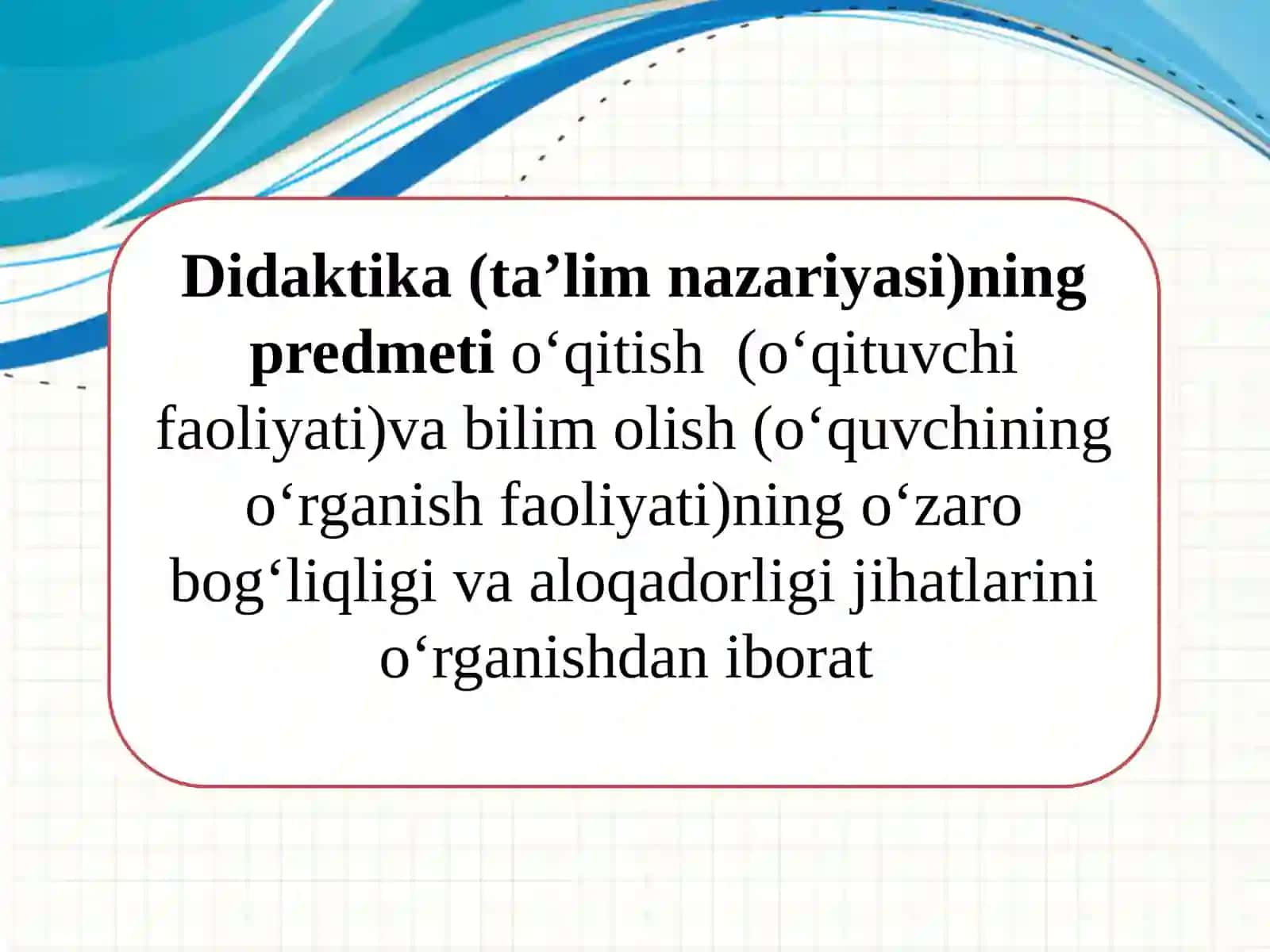 Darslikdagi matnlarning didaktik roli 4
