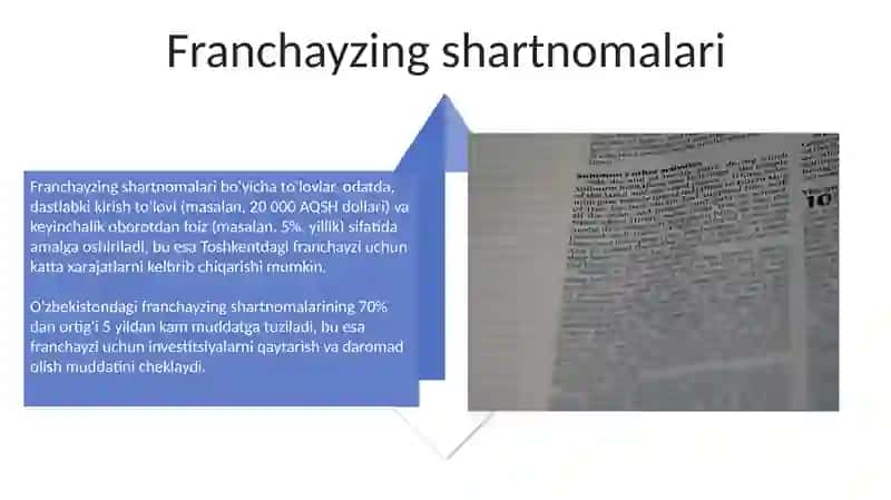 Xizmat ko'rsatish shartnomalari 4