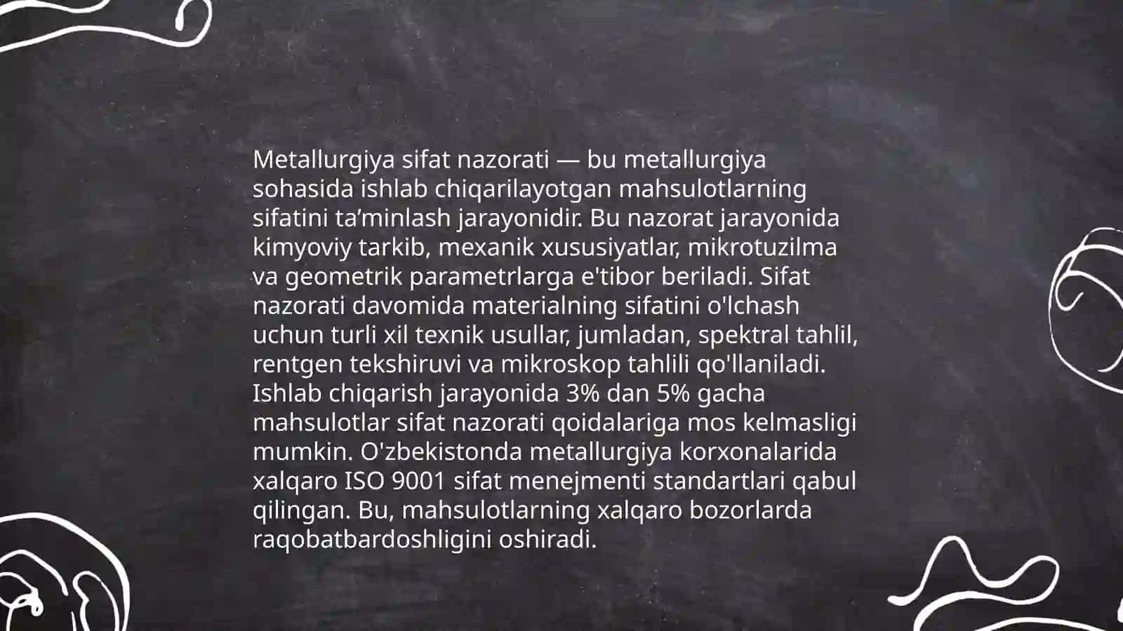 Olmaliq kon metallurgiya kombinati Markaziy analitik laboratoryasi 4