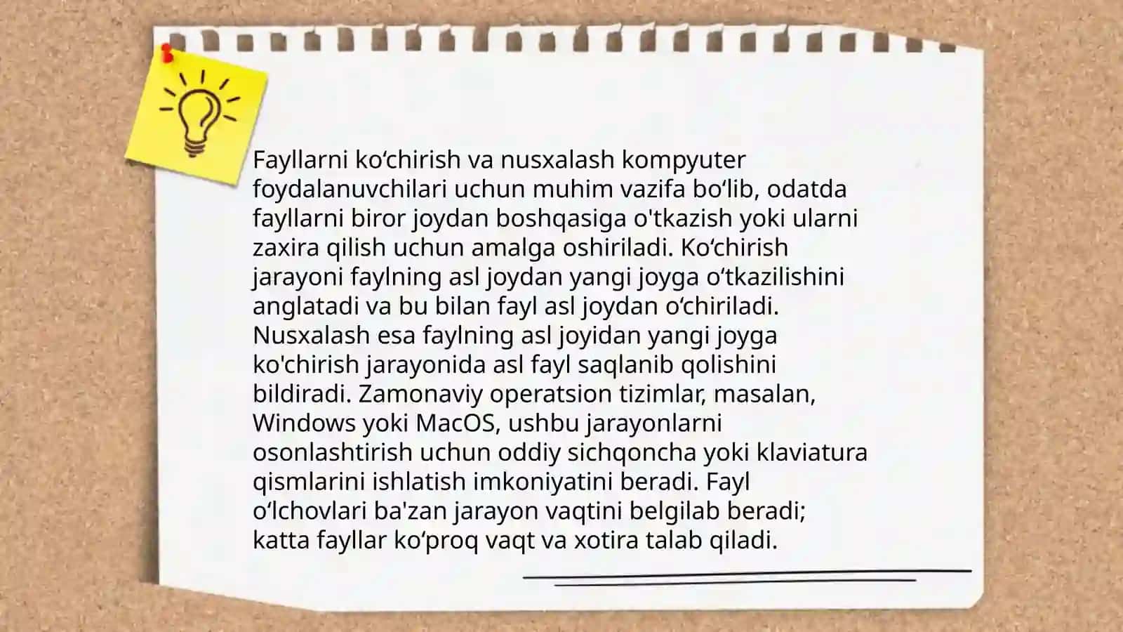 Fayllarni boshqarish 4