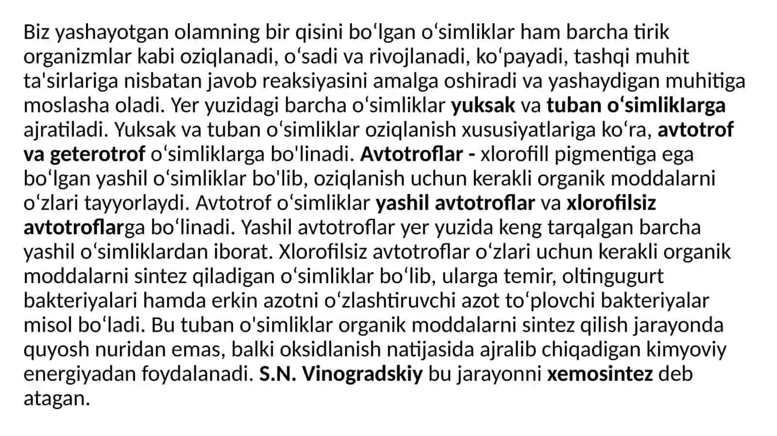 Botanicals vat o`simliklar fiziologiyasi 4