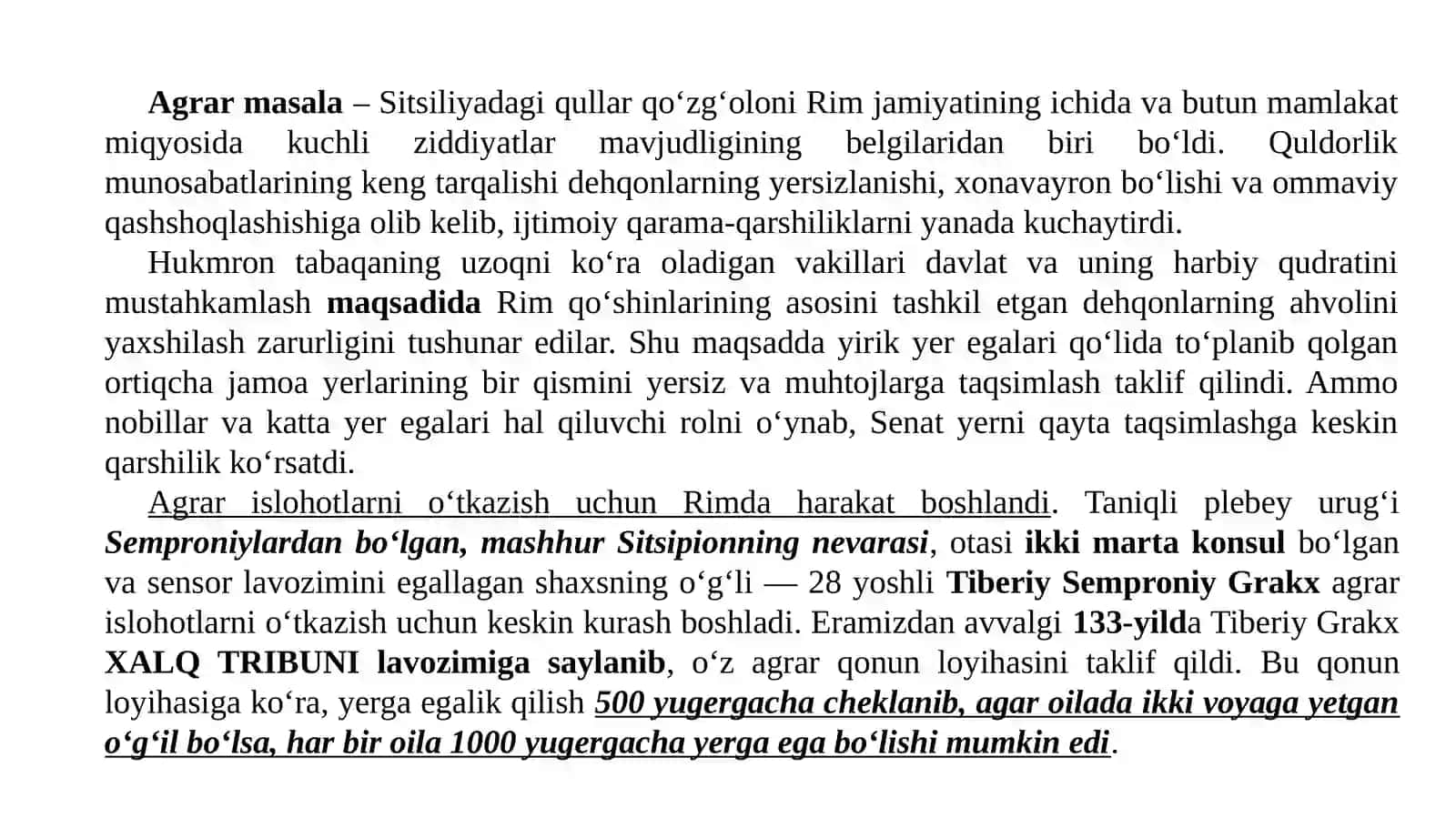 MILODDANAVVALGI II-I ASRLARDA RIMNING IQTISODIY VA IJTIMOIY RIVOJLANISHI 4