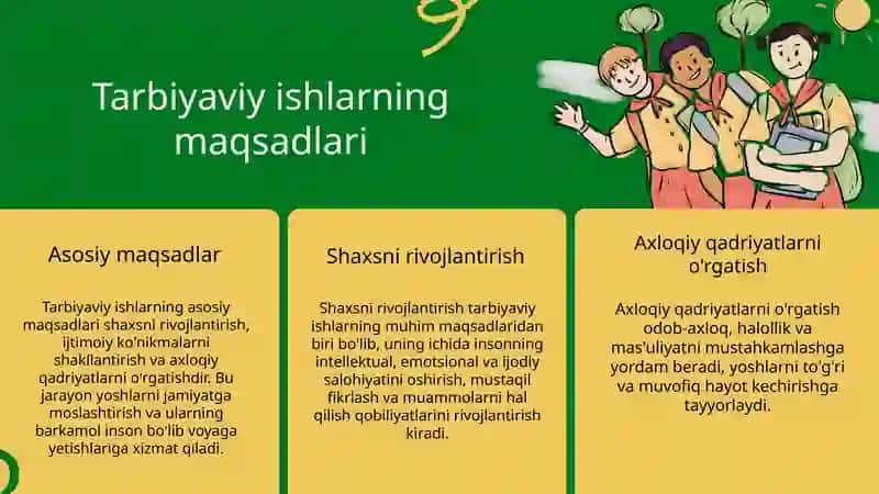 boshlangʻich ta'limda tarbiyaviy ishlarning samaradorligi yoʻllari 4