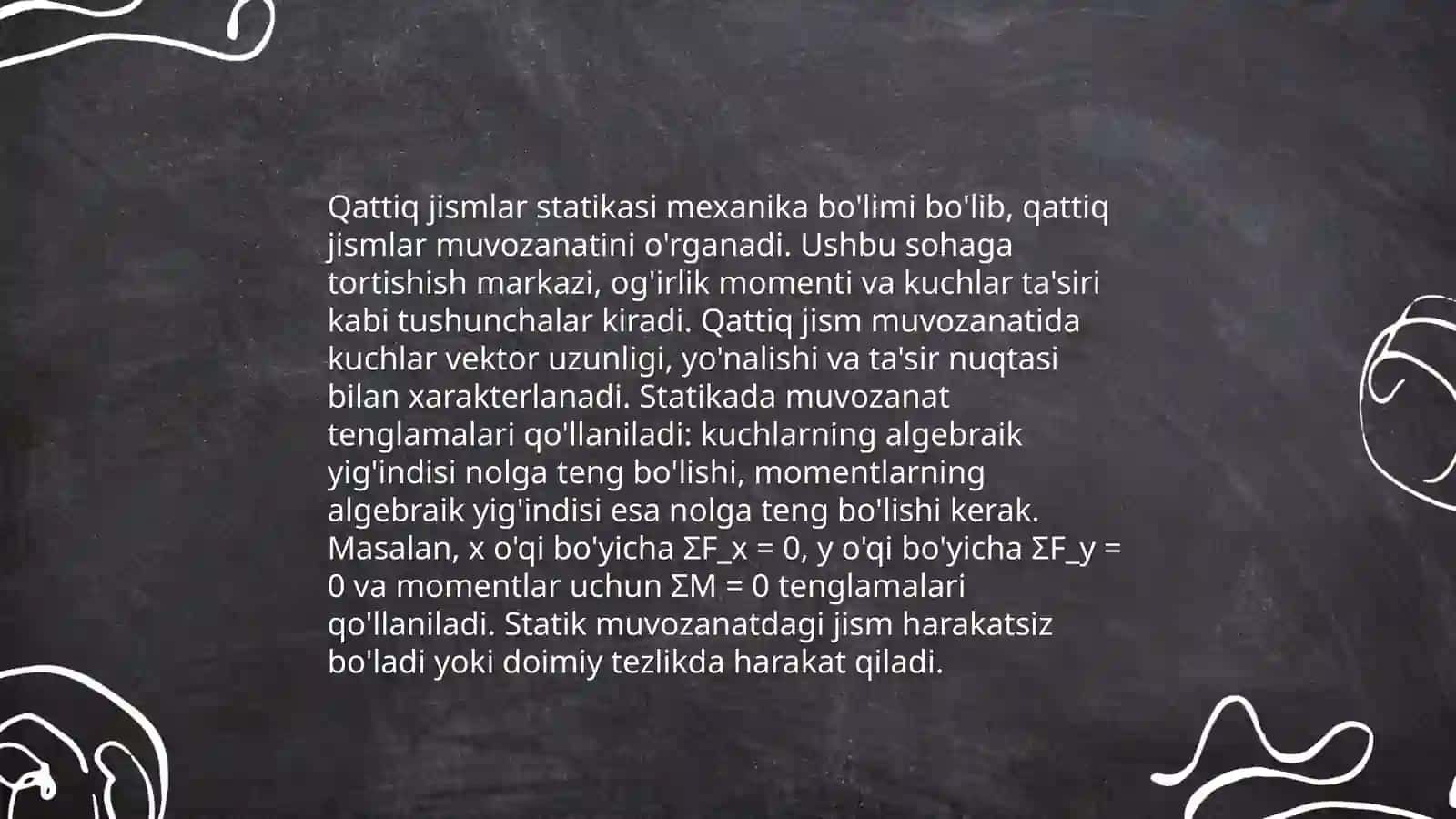 Qattiq jism mexanikasi Узакбаева Нургул 4