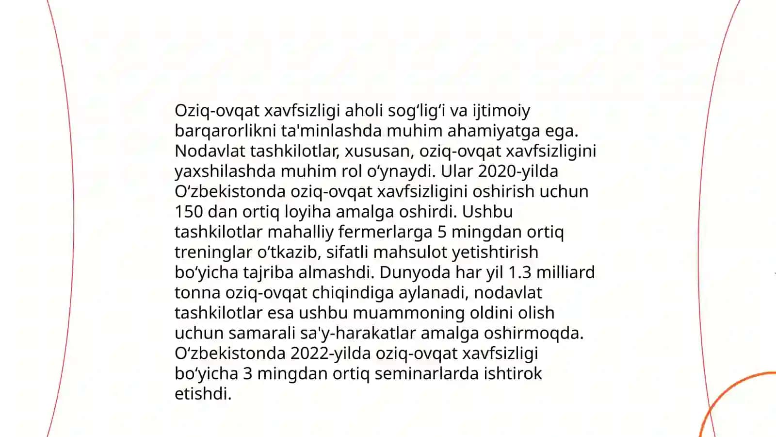 Energiya oziq ovqat chuchuk suv va homashyo muammolari 4