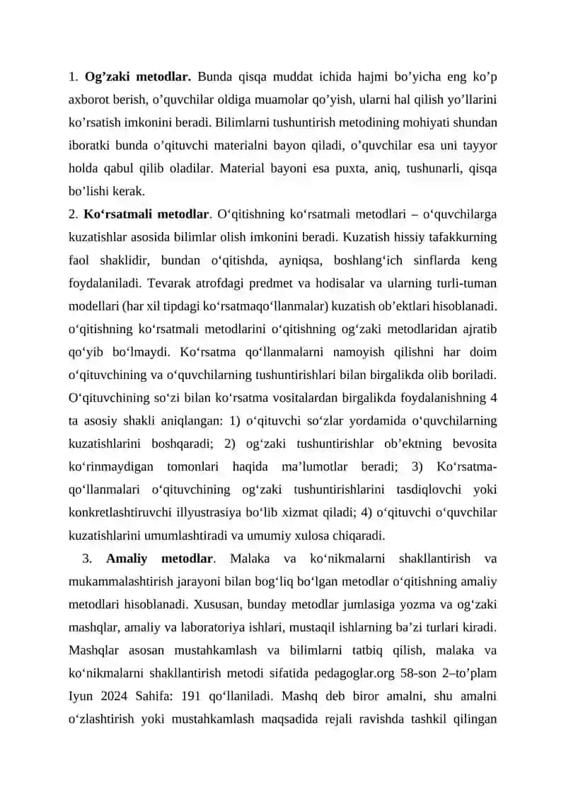 MATEMATIKAGA O'RGATISHNING ZAMONAVIY METODLARI 4