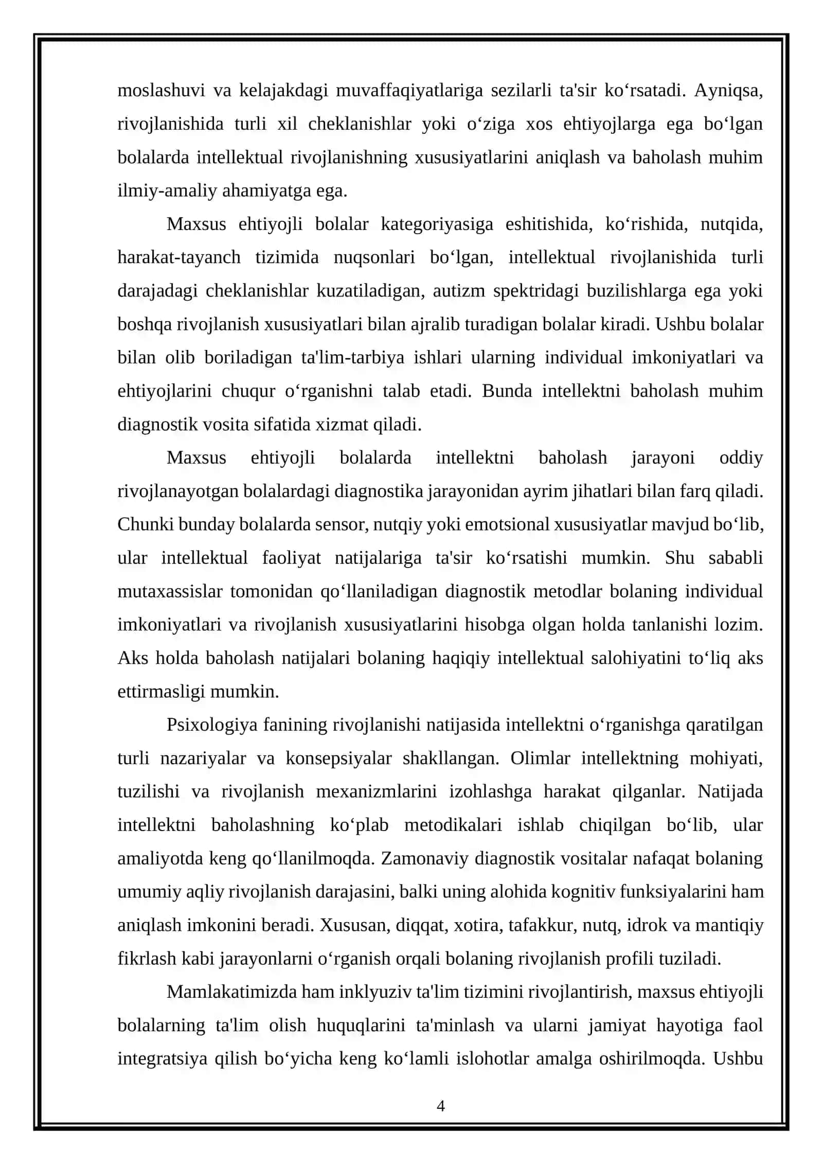 Maxsus ehtiyojli bolalarda intellektni baholash 4