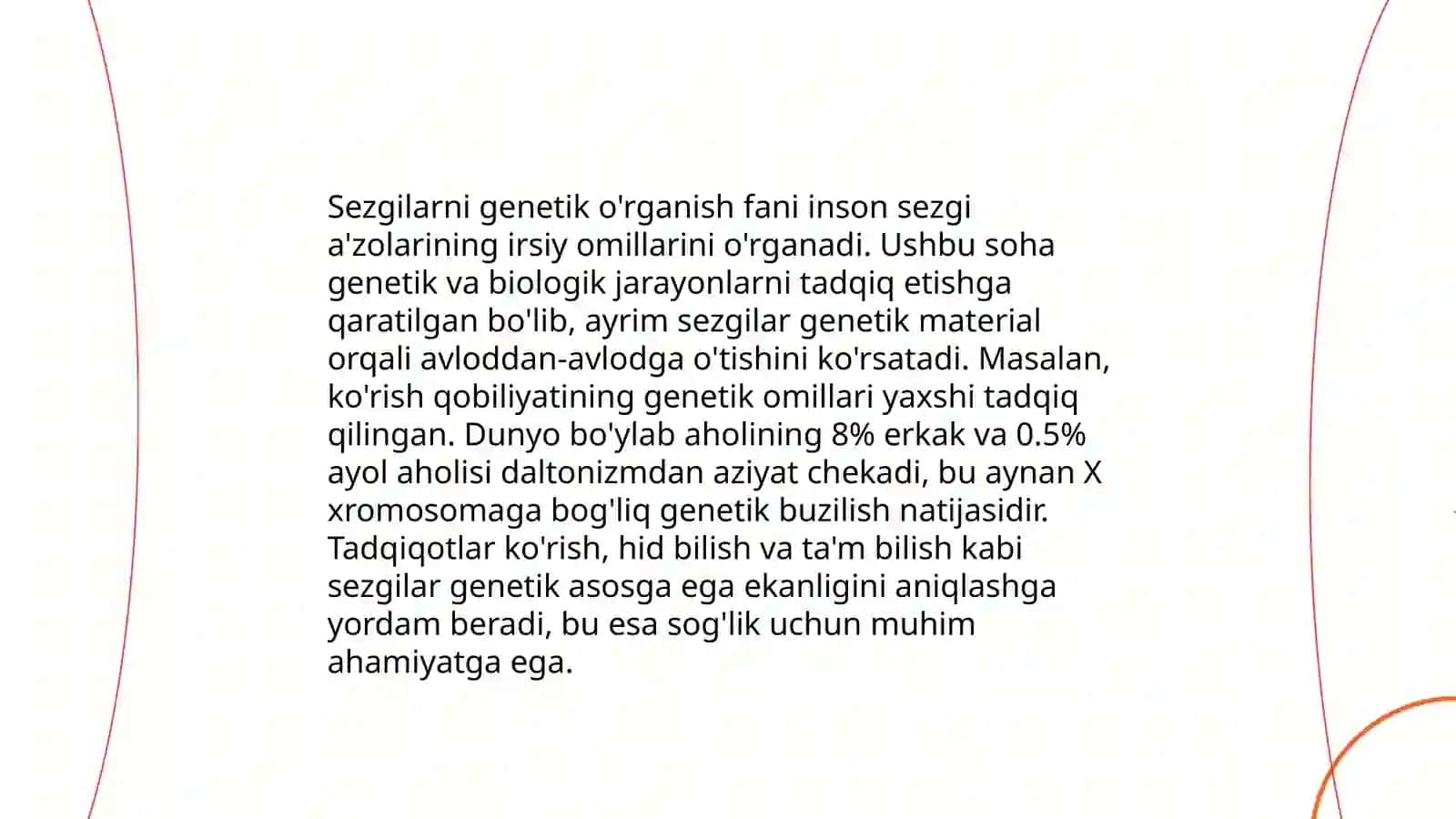 Sezgilarni klassifikatsiyasiga evolyusion va genetik yondoshuv 4
