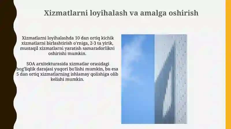 Dasturiy Ta'minot Arxitekturasidagi Farqlar 4