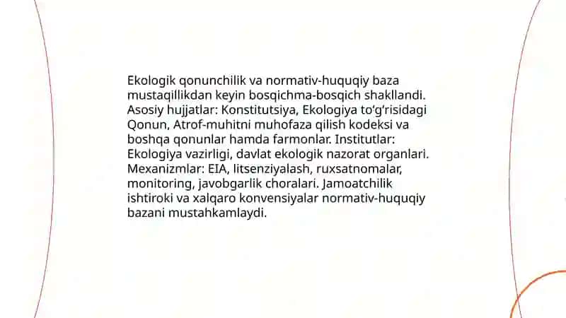 O‘simliklar dunyosi va hayvonot olamini muhofaza qilish monitoringi 4