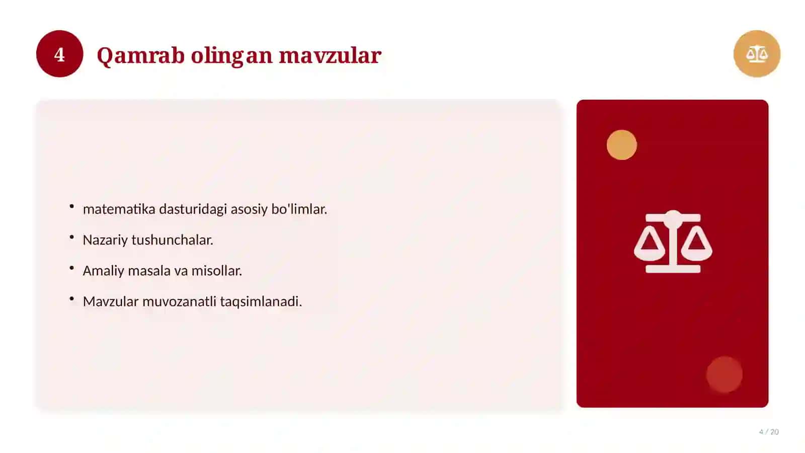 Informatika fanidan 7-sinf: mavzulashtirilgan nazorat ishi va tahlil 4