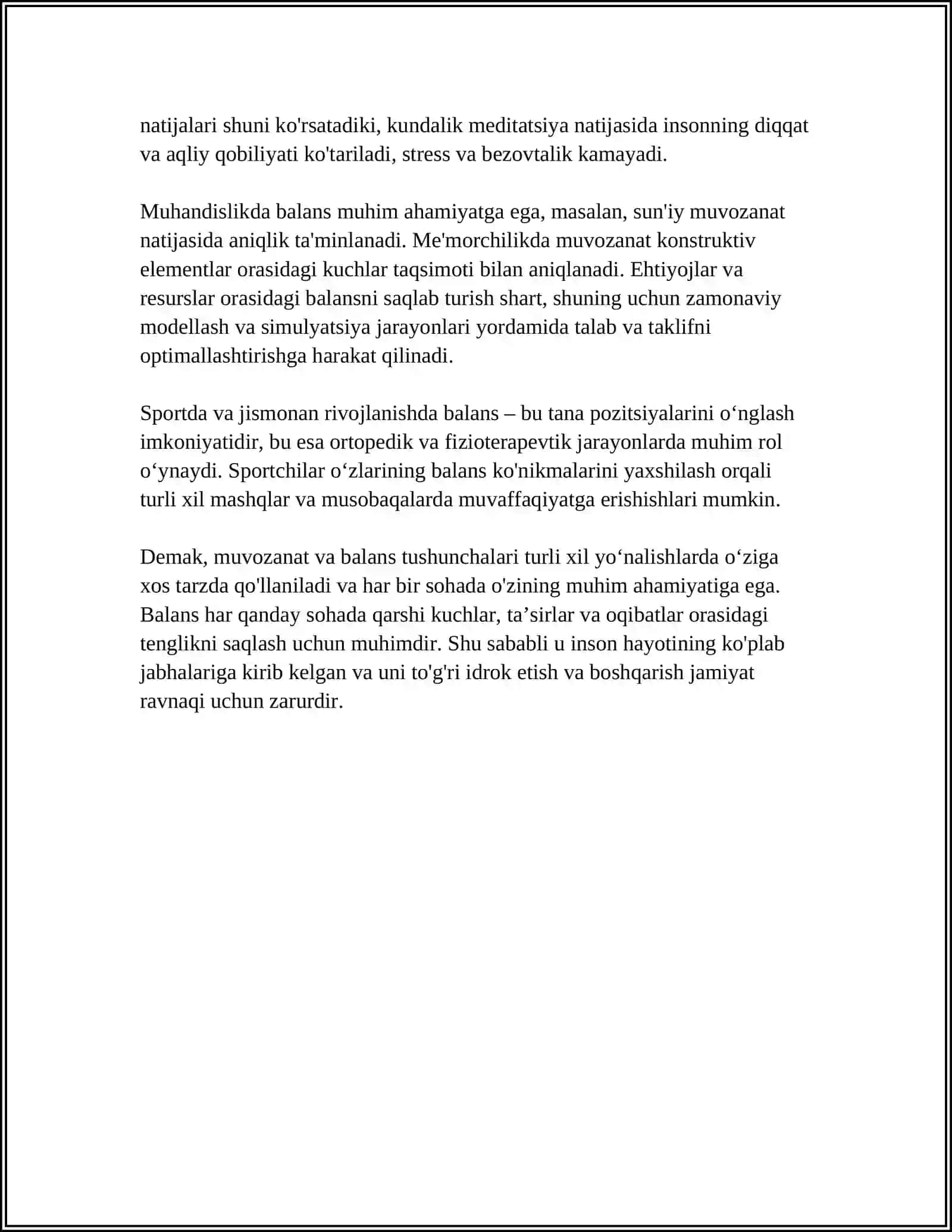 HAR XIL UZUNLIKDAGI KENGLIKDAGI BALANDLIKDAGI NARSALARNI KOʻTARILISHI YOKI KAMAYISH TARTIBIDA,JOYLASHTIRISH QOBILYATINI RIVOJLANTRISH 4