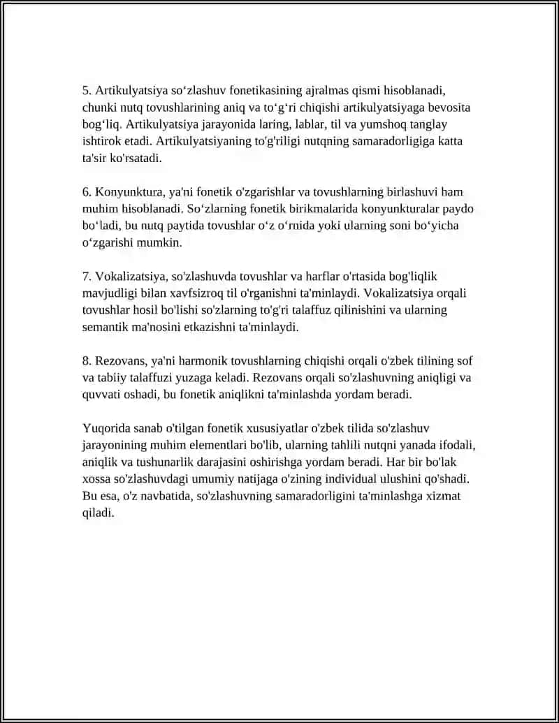 SO'ZLASHUV XUSUSIYATLARINI HISOBGA OLGAN HOLDA NUTQLARNI TAHLIL QILISH 4