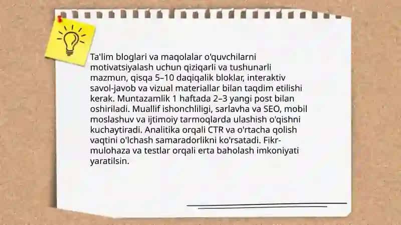 Oʻquvchilarni internet resurslari orqali õqishga undash 4