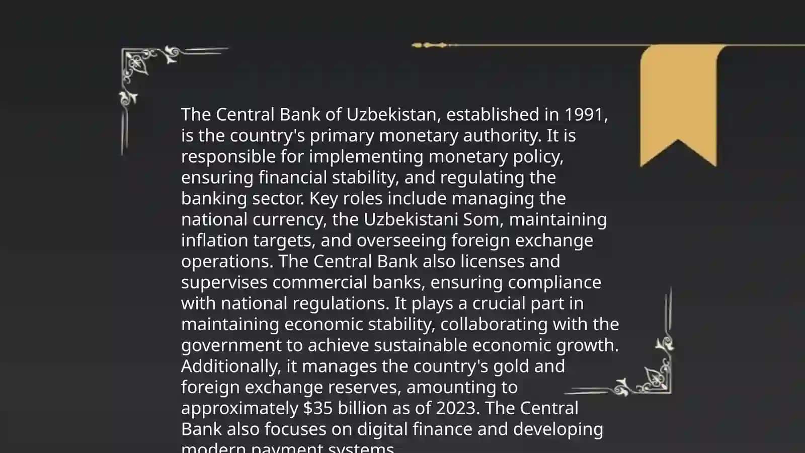 About banks in Uzbekistan 4