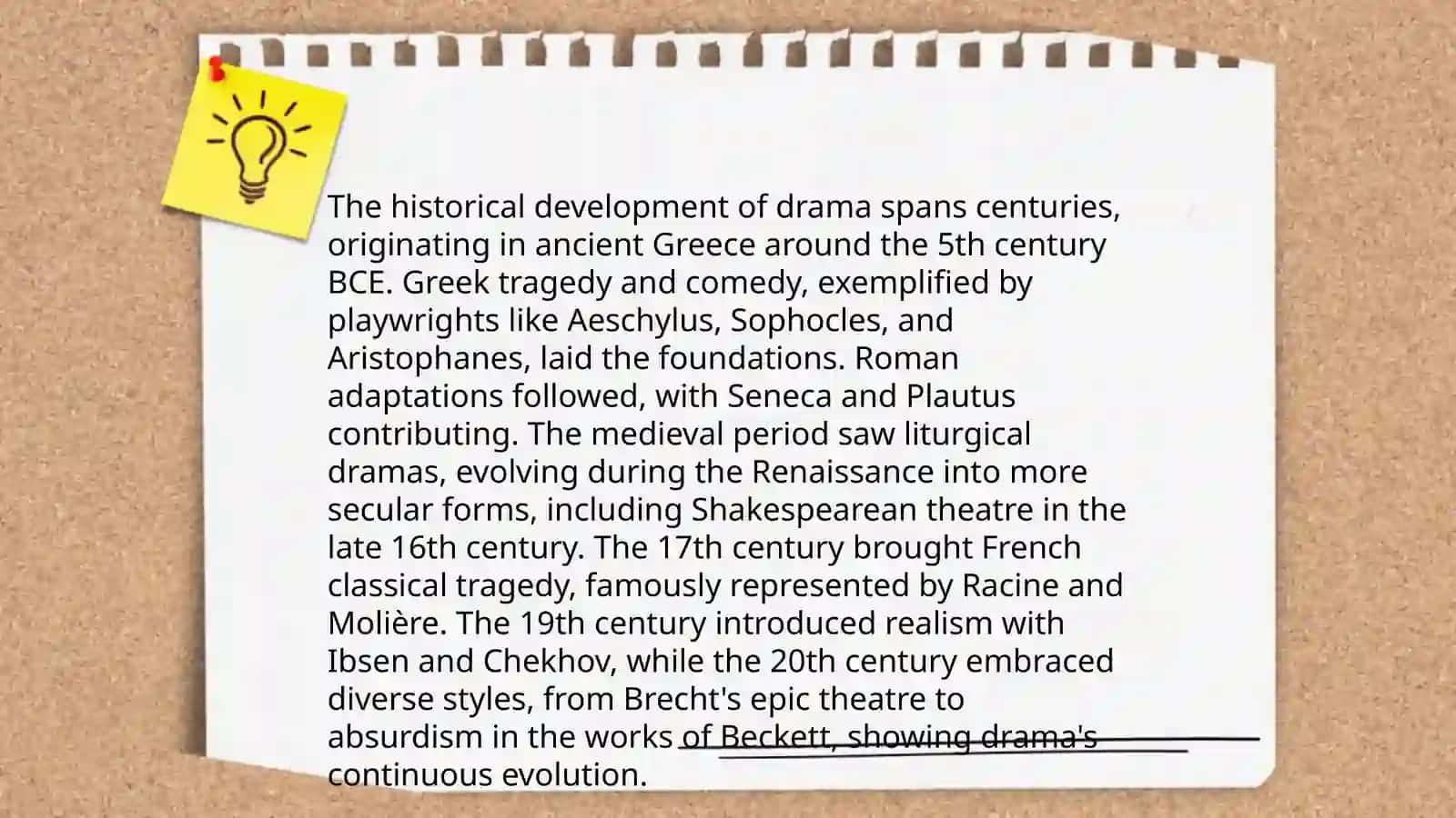 Drama: Types of Dramas 4