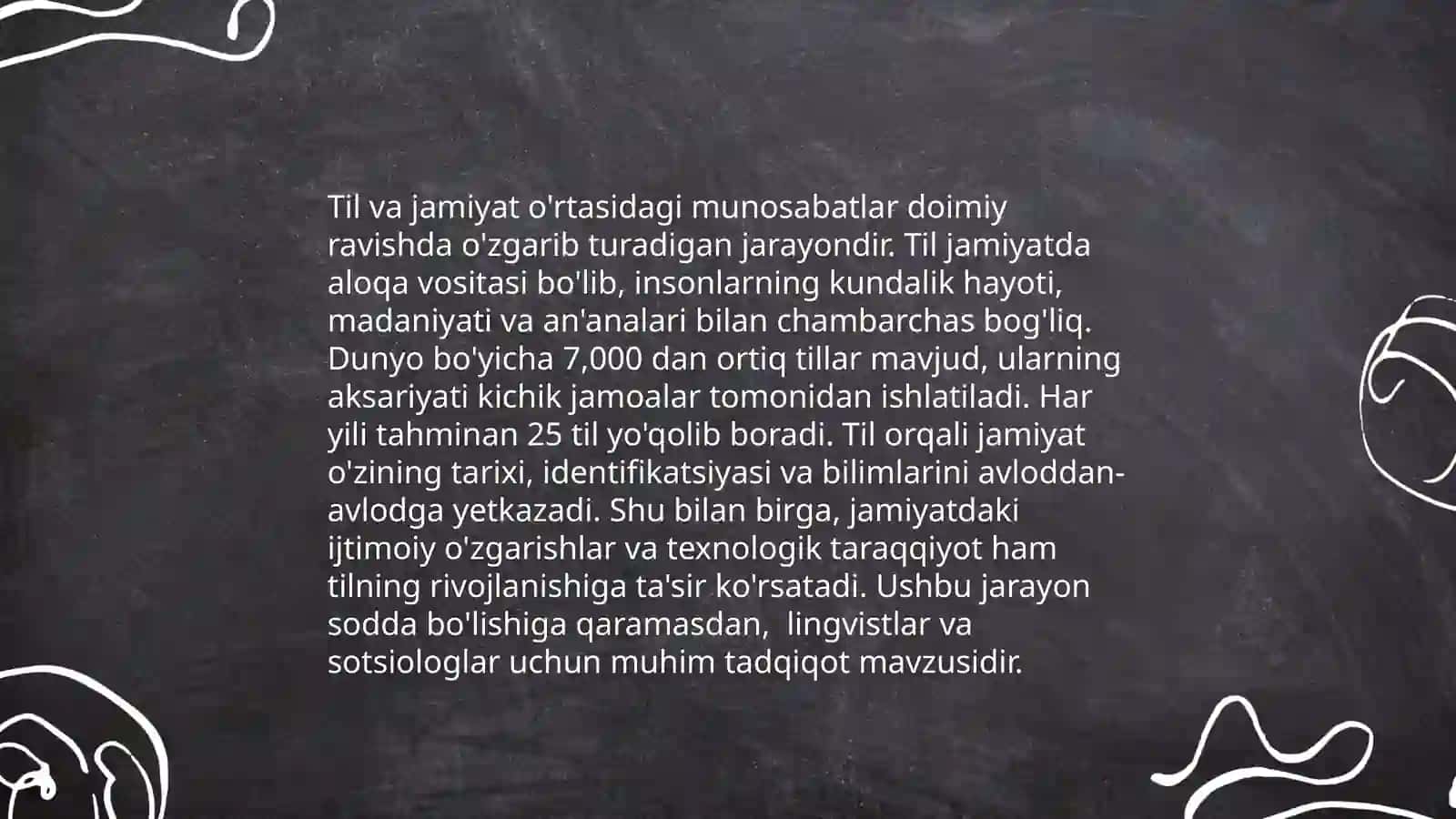 Sotsiolingvistikaning bugungi kun tilshunosligidagi o'mi va ahamiyati 4