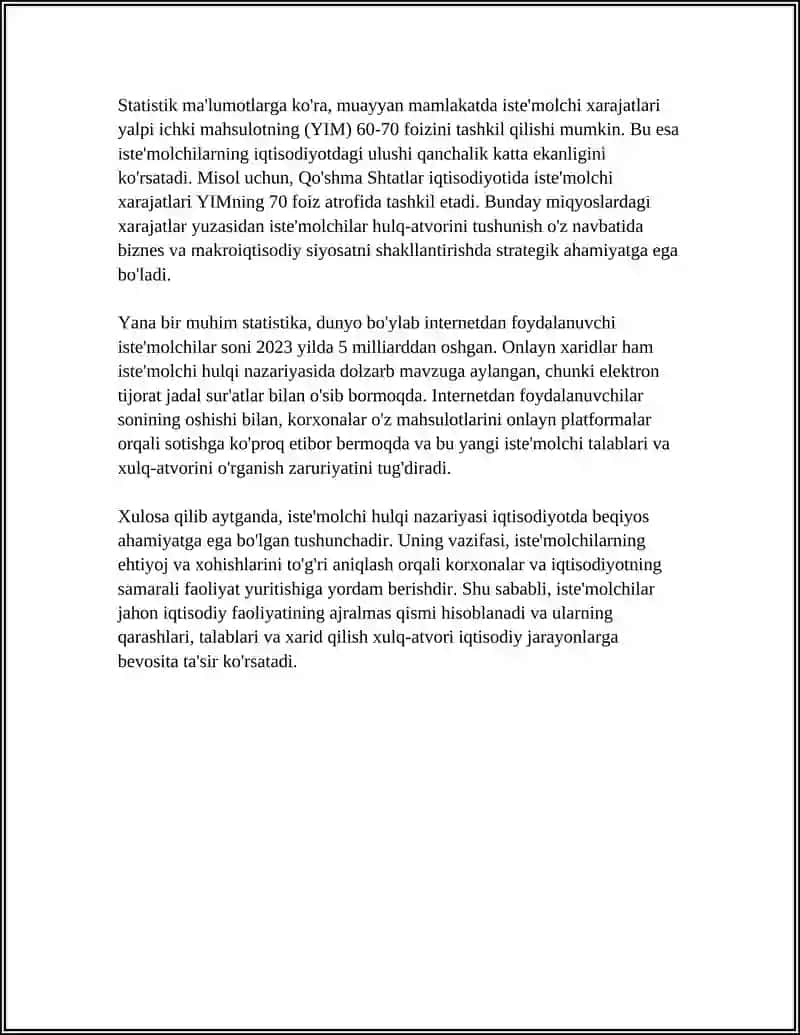 ISTE‘MOLCHI HULQI NAZARIYASINING ASOSIY HOLATI 4