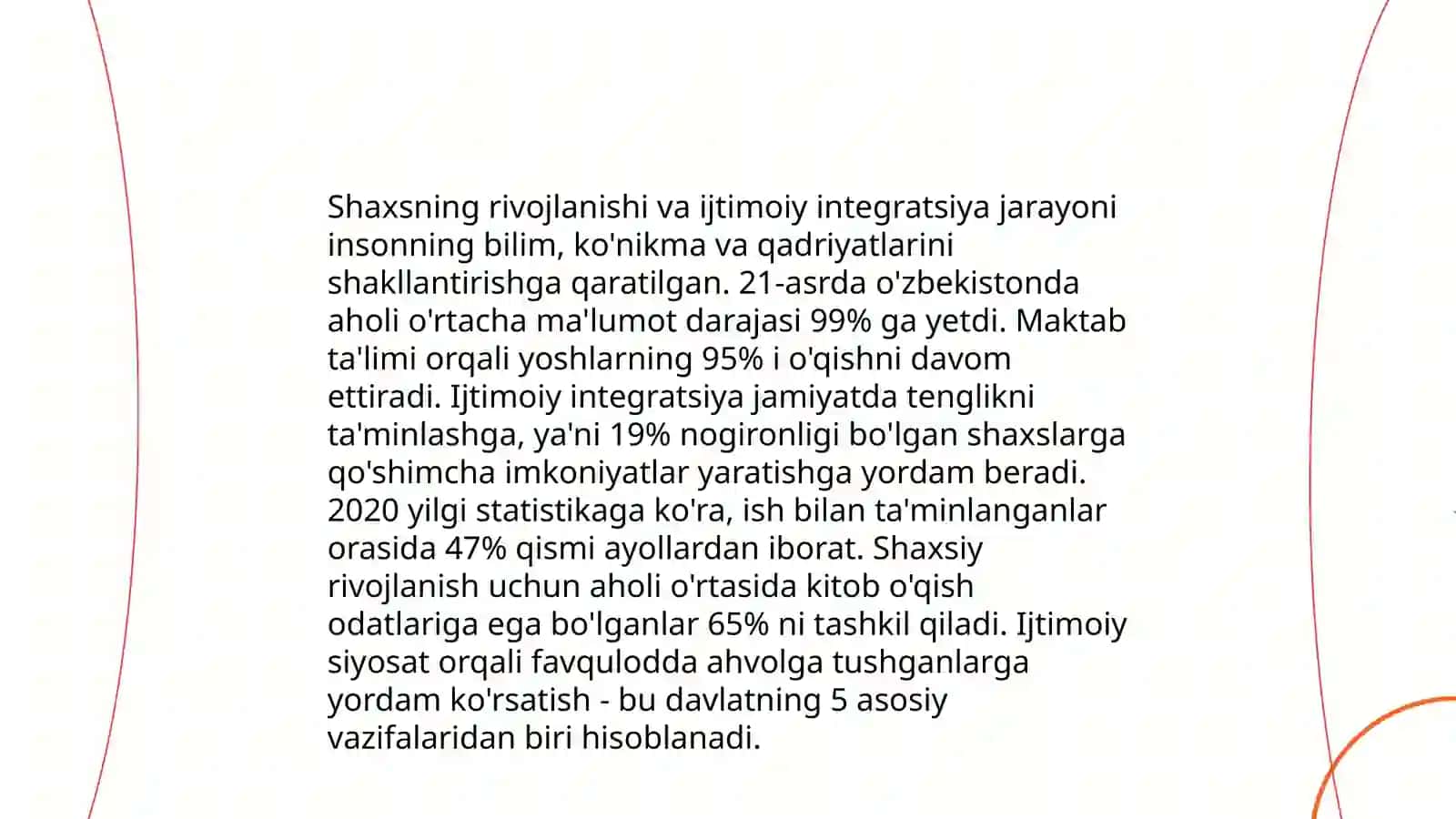 Jamiyat tarkibi, shaxs va oila statistikasi 4