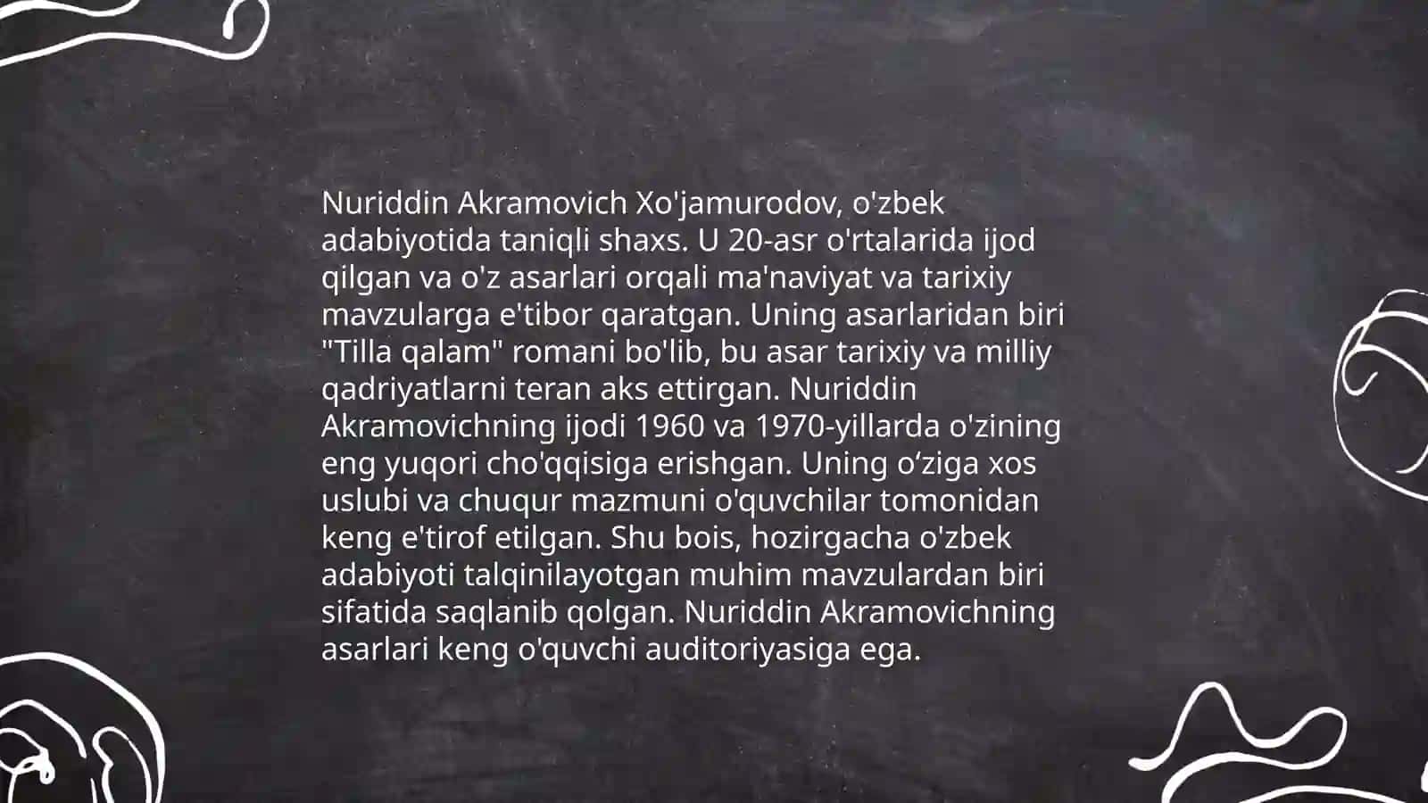 Nuriddin Akramovichning hayoti 4