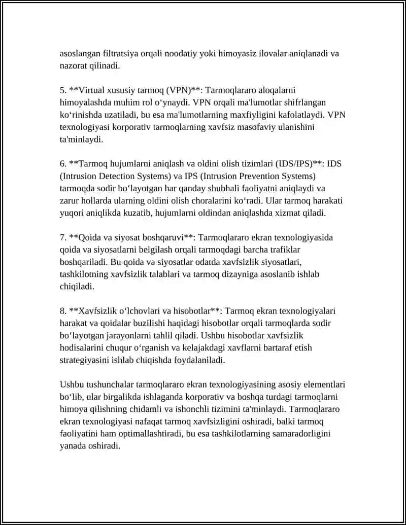 TARMOQLAR ARO EKRAN TEXNOLOGIYASI 4