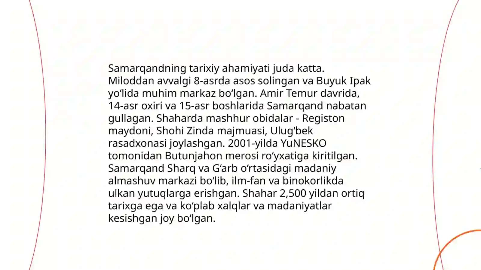 Rui Gonzales de Klavixoning " Samarqandga Temur saroyiga sayohat kundaligi" 4